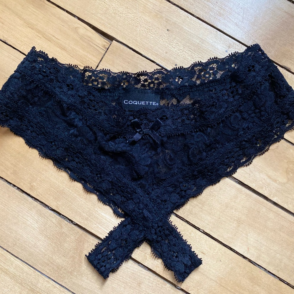 Coquette Black Lace Lingerie xs